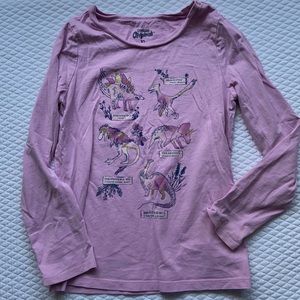 Size 10 Glitter Dinosaurs Tee